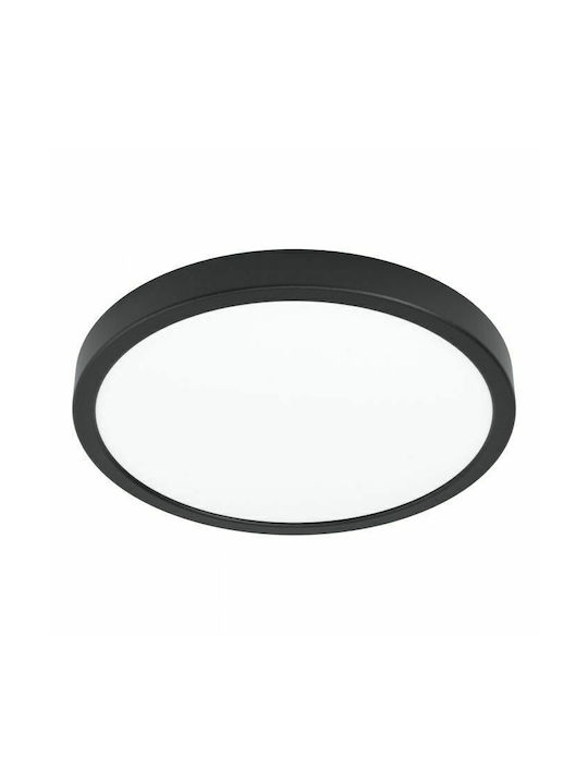 Eglo ARGOLIS-Z Модерна Метална Плафониера за Таван с Вградено LED в Черно цвят 28.5бр