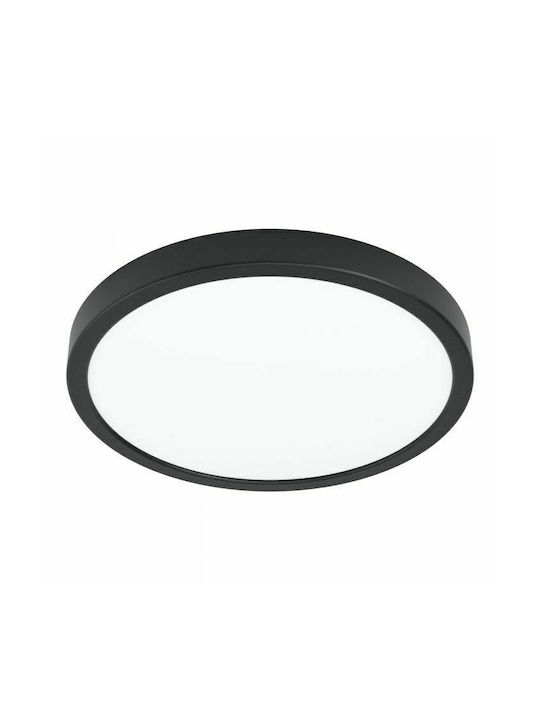 Eglo ARGOLIS-Z Modern Metallic Ceiling Mount Light with Integrated LED in Black color 28.5pcs