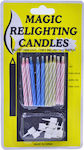 Birthday Candle Regular Multicolored 10pcs