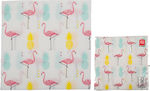 Party Napkins "Pineapple and Flamingo" 33x33cm Multicolored 33x33cm. 20pcs