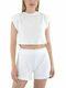 Kendall + Kylie Women's Top Beachwear White