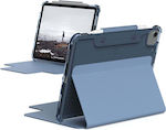UAG Lucent Flip Cover Piele artificială / Silicon Rezistentă Cerulean (iPad Air 2020/2022) 12329N315858