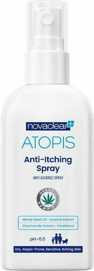Equalan Novaclear+ Atopis Spray Anti-Mâncărime Pentru Iritații 100ml