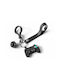 Gadget Master Schlüsselanhänger Gamer Joystick Bell Schwarz