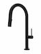 Orabella Vertigo Tall Kitchen Faucet Counter Black Matt