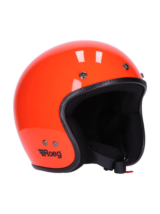 Roeg Jett Ompa orange Κράνος Μηχανής Jet ECE 22.05