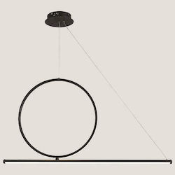 Eurolamp Pendant Lamp with Built-in LED Black