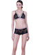 Milena by Paris Women's Bralette Bra Black