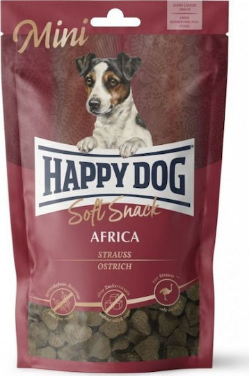 Happy Dog Softsnack Mini Africa Μπισκότο Σκύλου με Στρουθοκάμηλο 100gr
