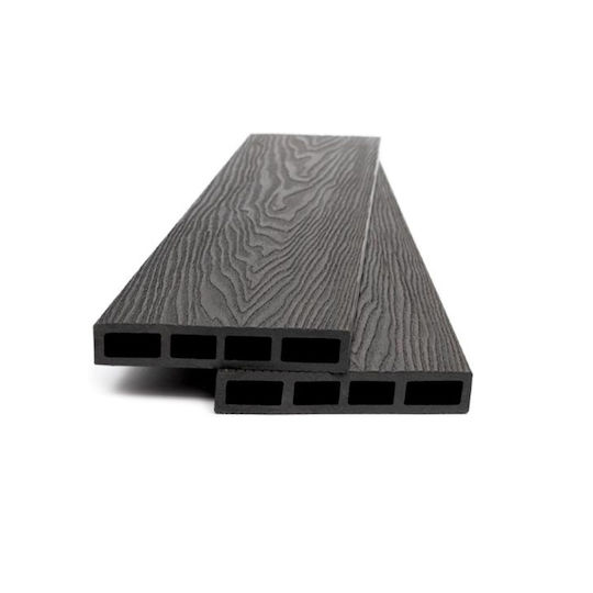Newplan 9050 Garden Fencing Deck Made of WPC 360x12x2cm Gray