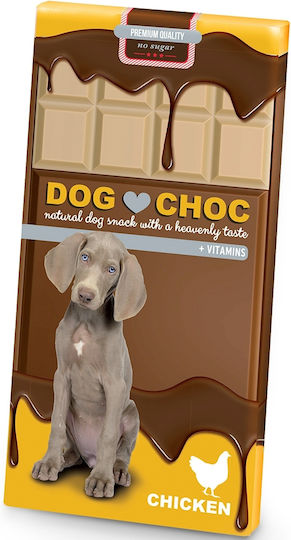 Duvo Plus Dog Choc Λιχουδιές Σκύλου με Κοτόπουλο 100gr