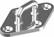 Inoxmare M8223 Μάπα Σκάφους με Πλάκα Ρόμβο Inox A4 A 100mm100mm