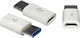 Amarad USB-C Männlich Zu Micro-USB Weiblich Konverter Weiß 1 Stück 3.3.11