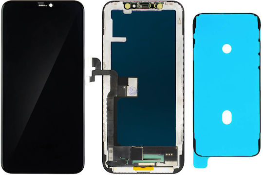 O ecran OLED cu Mecanism Tactil pentru iPhone X (Negru)