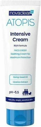 Equalan Pharma Novaclear+ Atopis Moisturizing Face Cream Day 100ml