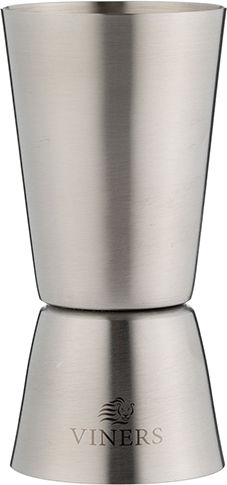 Viners Διπλή Μεζούρα Ποτών με Χωρητικότητα 30/60ml Inox