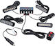 Truck Volume Lights 4pcs LED Roadside Assistance with Remote Control 12 / 24V - Orange MAR746