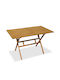 Masă De Exterior Din Salcâm Pliabil Acacia 120x70x72cm