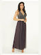 Women's Angel Eye dress - grey (M026225 DARK GREY)