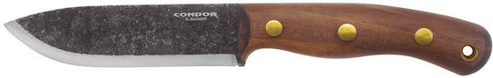 Condor Tool & Knives Bisonte Нож Кафяв с Кожен Калъф