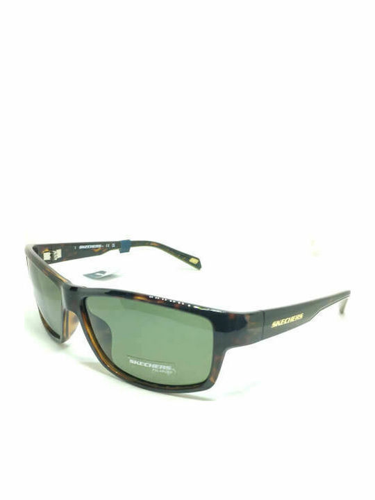 Skechers Men's Sunglasses with Brown Tartaruga Plastic Frame SE6159 52R