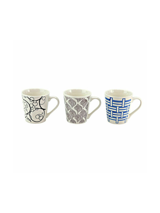 Viosarp Ceramic Cup Multicolour 3pcs