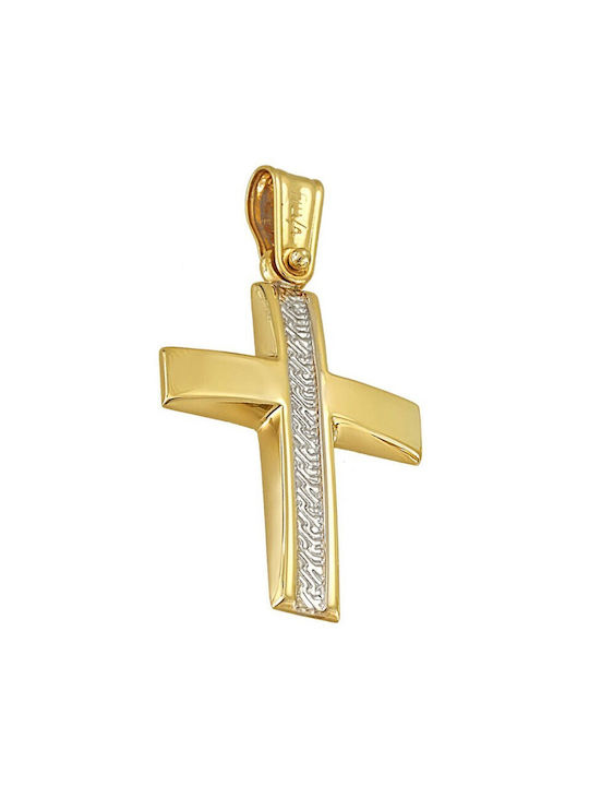 Gold Cross ST25421F 14 Carat gold cross