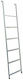 Kids Bed Ladder Gray 152x39cm