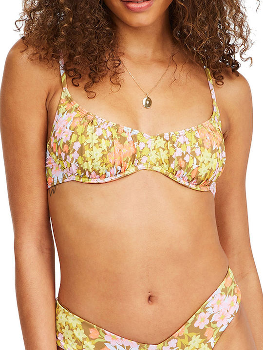 Billabong Bliss Bikini Σουτιέν Κίτρινο