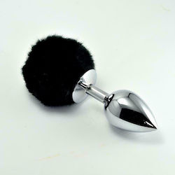 Lovetoy Metal Pompon Πρωκτική Σφήνα Large Μαύρη...
