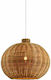 Eurolamp Pendant Light Single-Light for Socket E27 Brown