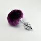 Lovetoy Metal Pompon Silver Spiral Anal Plug Pu...