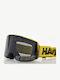 Hawkers Ski & Snowboard Goggles Kids Yellow with Lens in Black Color