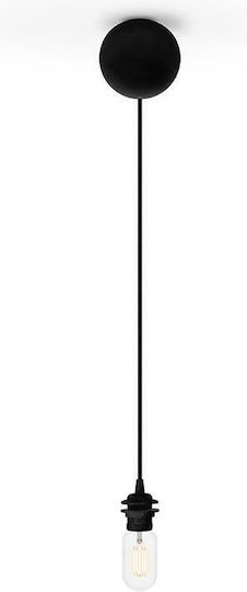 Umage Cannonball Lustră Negru cu Dulie E27 12cm.