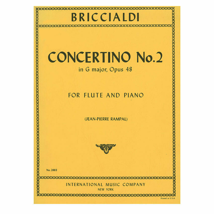 International Music Company Briccialdi Concertino No.2 In G Major Op