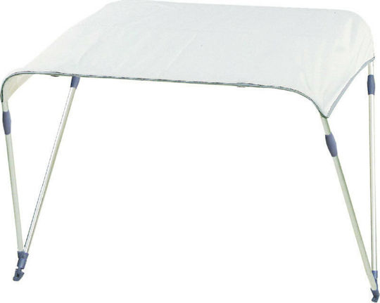 Lalizas Poseidon Tenta Barca Aluminiu M180xL130xH110cm Alb Culoare 57320