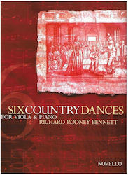 Novello Bennett - Six Country Dances за Виола /...