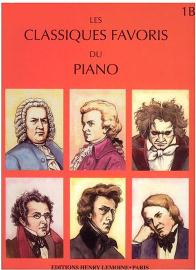 Henry Lemoine Les Classiques Favoris Du Piano Παρτιτούρα για Πιάνο Vol.1B