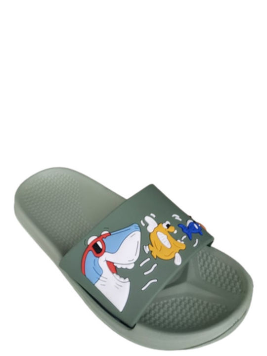 Jomix Kinder Badeschlappen Khaki