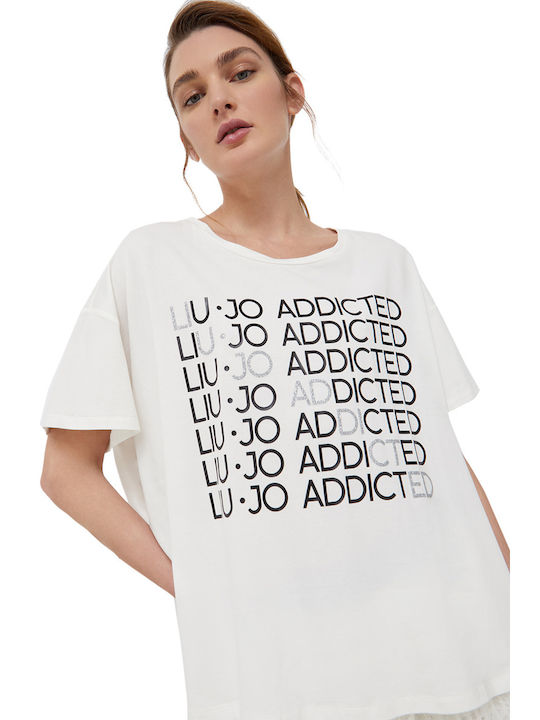 Liu Jo Damen T-shirt Weiß