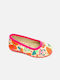 Kinder Pumps & Ballerinas Anatomisch mit elastischem Gurt Stoff Mehrfarbige