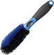 Oxford Double Stubble Wheel Brush Motorradreinigungsbürste für Felgen & Reifen
