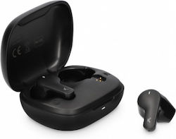 Ksix True Buds 3 Bluetooth Freisprecheinrichtung Kopfhörer mit Ladehülle Schwarz