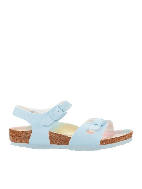 Birkenstock Παιδικά Πέδιλα Rio Ανατομικά Γαλάζια