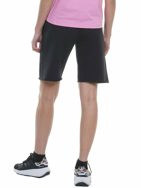 Body Action Damen Sportliche Bermuda Schwarz