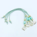 Kymi Christening Charm Green 50pcs