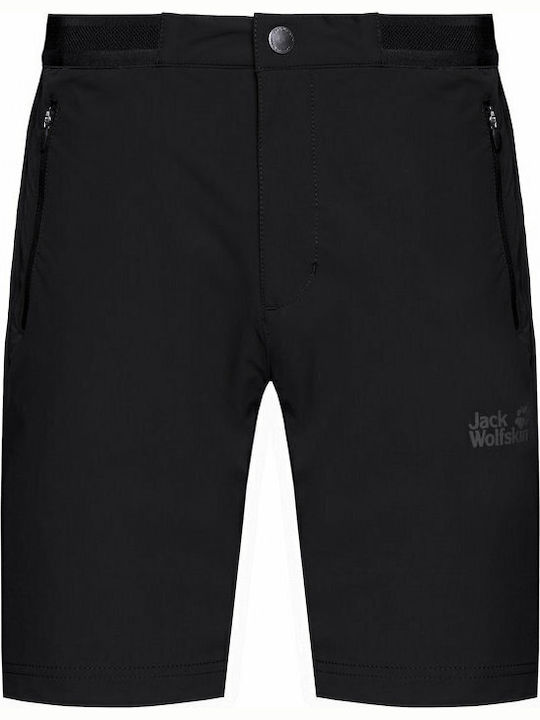 Jack Wolfskin Trail Men's Hiking Short Trousers Black