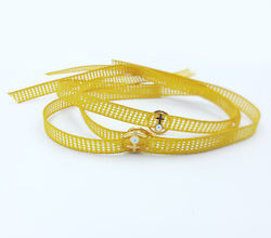 Kymi Christening Charm Bracelet Yellow 50pcs