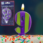 Birthday Candle Number "9" Multicolored (Μiscellaneous Designs) 005.04.09