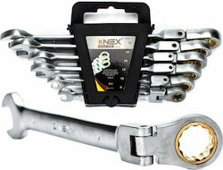 Onex OX-2054 Set German Polygon Wrenches with Size from 8mm to 19mm 6 Pieces